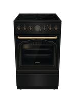 Gorenje GECS5B70CLB cm. 50 - 4 elektrische zones + 1649, Witgoed en Apparatuur, Fornuizen, Ophalen of Verzenden, Nieuw