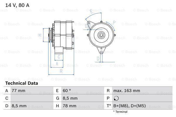Dynamo / Alternator BMW 3 (325 i,325 i X,320 i,323 i,325..., Auto-onderdelen, Motor en Toebehoren, Nieuw, Ophalen of Verzenden