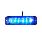 Bumper flitser - BLAUW - E keurmerk - R65 - 4 LED Compact -, Ophalen of Verzenden, Nieuw