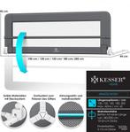 Bedhekje - 150 cm - Bedrand - Bedrail - Bedrek - Donkergrijs, Verzenden, Nieuw