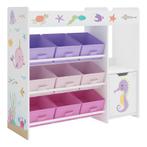 Kinderkast Søndreland open kast 80x90x29,5 cm oceaan motief, Kinderen en Baby's, Verzenden, Nieuw