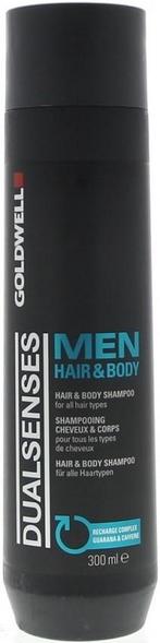 GOLDWELL DUALSENSES MEN HAIR&BODY SHAMPOO FLACON 300 ML, Verzenden, Nieuw