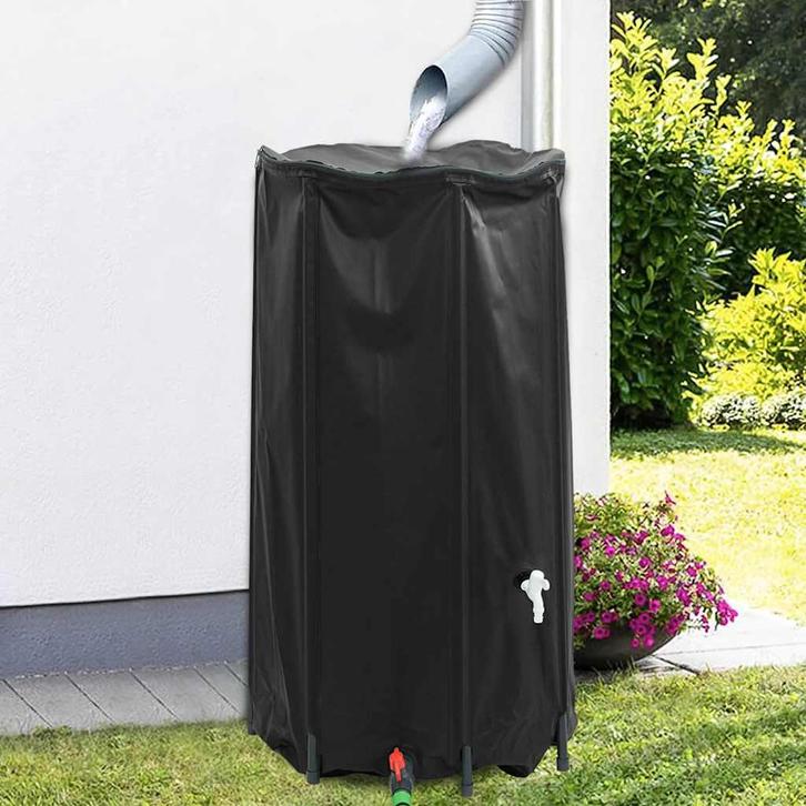 vidaXL Watertank met kraan opvouwbaar 250 L PVC, Tuin en Terras, Tuinslangen, Nieuw, Verzenden