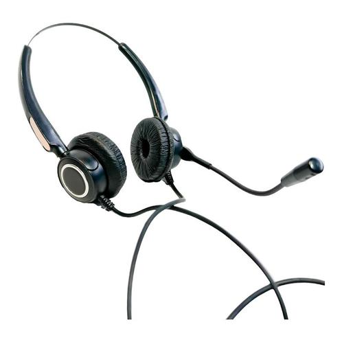 Call center headset basic - Zwart - Refurbished, Audio, Tv en Foto, Koptelefoons, Op oor (supra aural), Refurbished, Overige merken