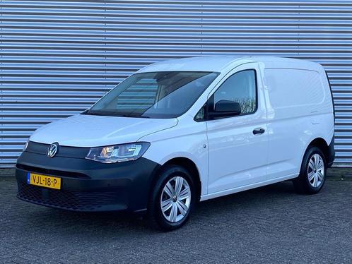 Volkswagen Caddy Cargo 2.0TDI L1H1 120PK Automaat Cruise Nav, Auto's, Bestelauto's, Lease, Overige kleuren, Automaat, Wit, Financial lease