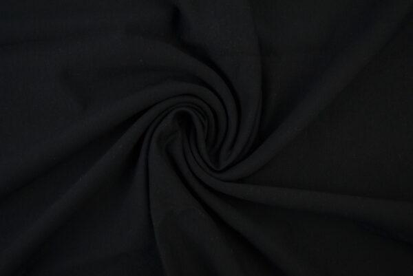 French Terry – Zwart, Hobby en Vrije tijd, Stoffen en Lappen, 120 cm of meer, 200 cm of meer, Zwart, Nieuw, Katoen, Ophalen of Verzenden