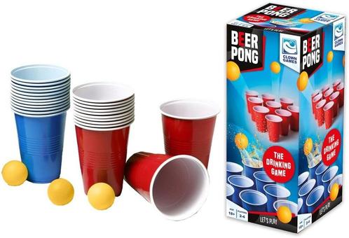 Beer Pong! | Van der Meulen - Gezelschapsspellen, Hobby en Vrije tijd, Gezelschapsspellen | Bordspellen, Nieuw, Verzenden