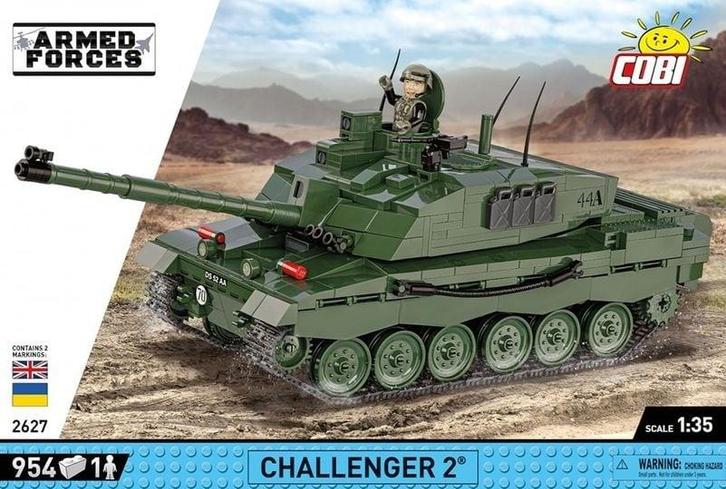 COBI 2627 Challenger 2 (Leger bouwsets, Modelbouwsets), Kinderen en Baby's, Speelgoed | Bouwstenen, Nieuw, Verzenden