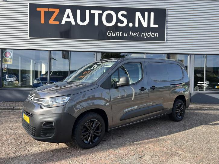 Citroën Berlingo 1.5 BlueHDI Driver XL 3P Aut. 2XZIJDEUR/VOL, Auto's, Bestelauto's, Dealer onderhouden, Lease, Overige kleuren