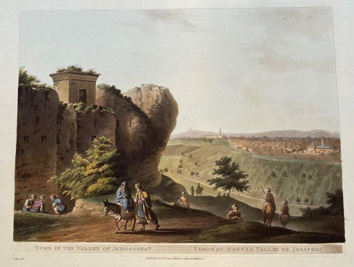 Israël - Jeruzalem / Olijfberg / Kidronvallei; Luigi Mayer -, Boeken, Atlassen en Landkaarten