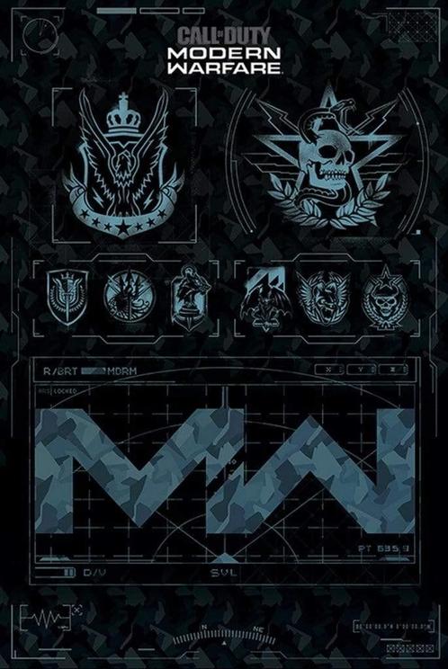 Poster Call of Duty Modern Warfare Fractions 61x91,5cm, Verzamelen, Posters, Nieuw, A1 t/m A3, Verzenden