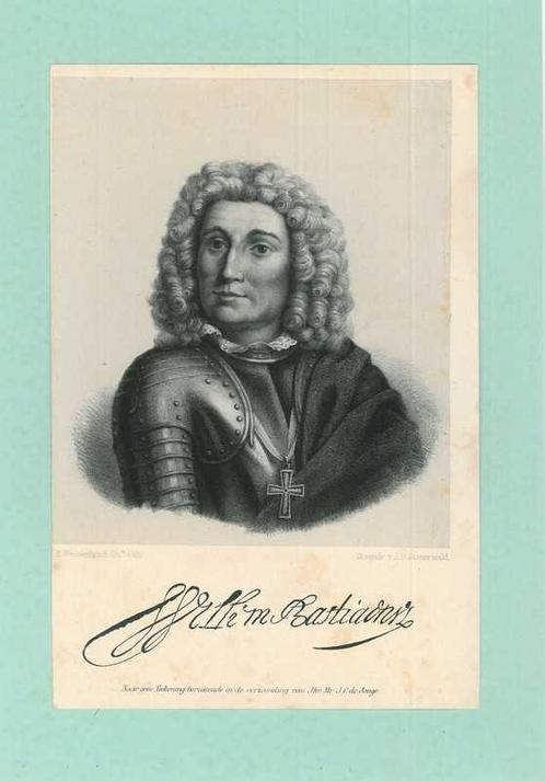Portrait of Willem Bastiaensz Schepers, Antiek en Kunst, Kunst | Etsen en Gravures