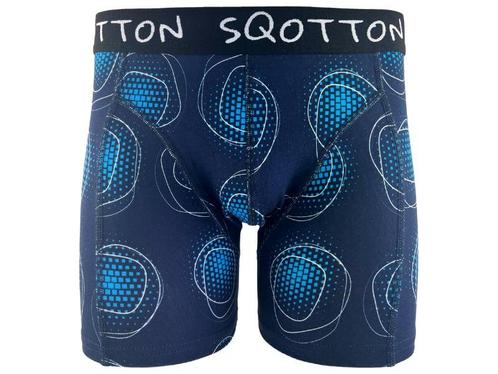 Boxershort - SQOTTON® - Scribble - Blauw, Kleding | Heren, Ondergoed, Verzenden
