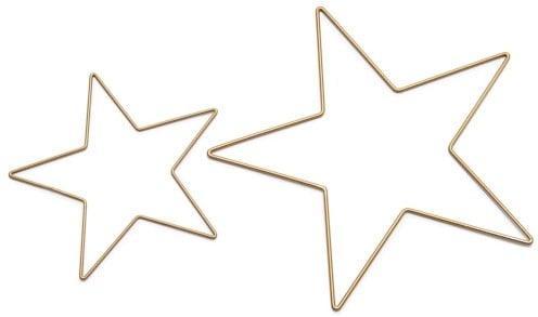 Metalen Frame Ster Goud 30 cm, Huis en Inrichting, Woonaccessoires | Kunstplanten en Kunstbloemen, Nieuw, Ophalen of Verzenden