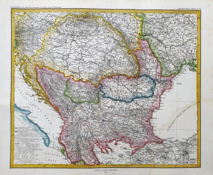 Europa - Noordoost-Europa / Balkan / Roemenië / Hongarije /, Boeken, Atlassen en Landkaarten