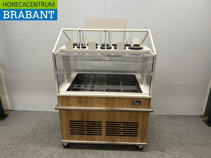 Verrijdbare Saladebuffet Koelvitrine Koelbuffet buffet, Zakelijke goederen, Horeca | Keukenapparatuur, Gebruikt, Ophalen of Verzenden