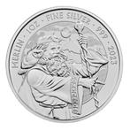 Myths and Legends  #5. Merlin 1 oz 2023, Postzegels en Munten, Munten | Europa | Niet-Euromunten, Zilver, Losse munt, Verzenden