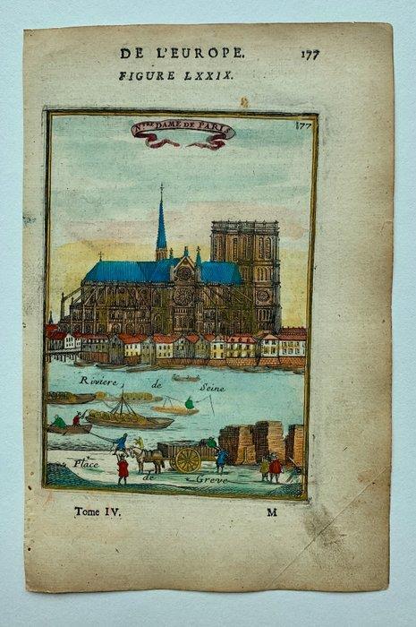 Frankrijk - Parijs; Alain Manesson-Mallet - Notre Dame de, Boeken, Atlassen en Landkaarten