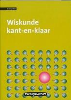 Wiskunde kant-en-klaar / Essentials 9789006952100, Boeken, Verzenden, Zo goed als nieuw, G.J. van Tubergen