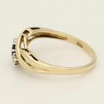 Zonder Minimumprijs - Ring - 14 karaat Geel goud - 0.01ct., Sieraden, Tassen en Uiterlijk, Ringen, Nieuw