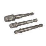 Silverline Doppenset - Chroom Vanadium Staal - 3 Delig -..., Ophalen of Verzenden, Nieuw