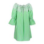 Princess goes Hollywood • groen gestreepte jurk • 36, Kleding | Dames, Jurken, Princess goes Hollywood, Verzenden, Nieuw, Maat 36 (S)