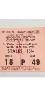 Beatles - Concert ticket, Nog een Beatles-kerstshow - 1965, Cd's en Dvd's, Vinyl Singles, Nieuw in verpakking