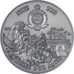 Niue. 5 Dollars 2023 Shaolin Kung Fu Leopard - Martial Arts