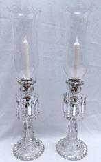 Baccarat - Kandelaar (2) - Glas, Kristal - Fotoforen, Antiek en Kunst, Antiek | Glas en Kristal
