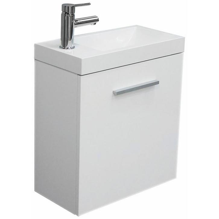 Xellanz Emma Fonteinkastje met Wastafel - 50x25x50cm - Wit, Doe-het-zelf en Verbouw, Sanitair, Nieuw, Ophalen of Verzenden