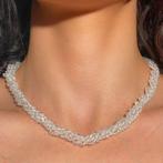 Torchon met 5 ondoorzichtige, natuurlijke topazi, Verzamelen, Mineralen en Fossielen