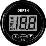 CN Dieptemeter met Spiegeltransducer 12V Zwart, Ophalen of Verzenden, Nieuw