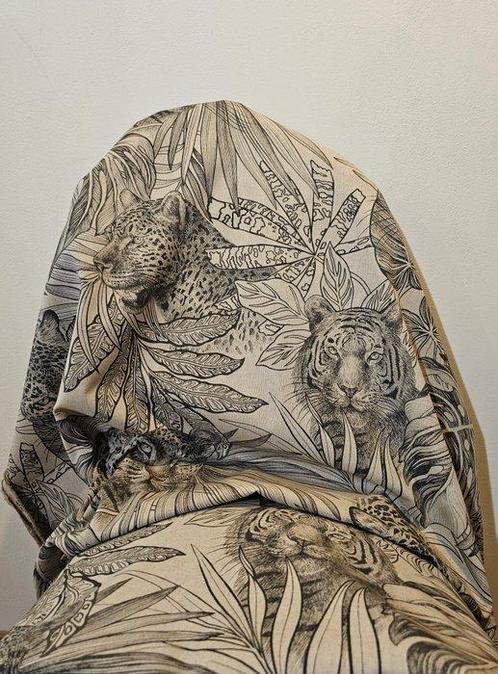 Textiel in Zambesi-stijl Boheemse - Linnen-effect,, Antiek en Kunst, Antiek | Kleden en Textiel
