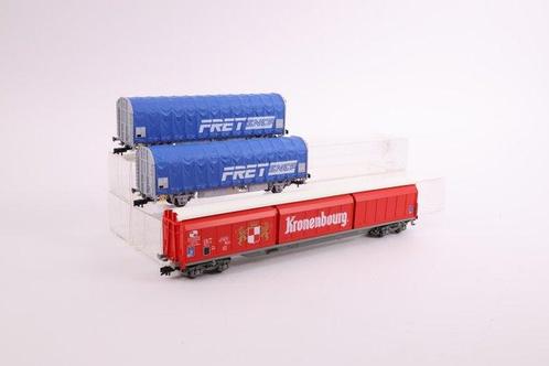 Electrotren H0 - 1536K/5557K - Modeltrein goederenwagon (3), Hobby en Vrije tijd, Modeltreinen | H0