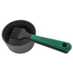 Big Green Egg Gietijzeren Sauspan + Basting Brush, Tuin en Terras, Houtskoolbarbecues, Verzenden, Nieuw