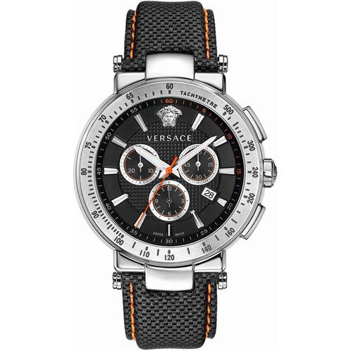 Versace - VFG040013 - black, Sieraden, Tassen en Uiterlijk, Horloges | Dames, Verzenden