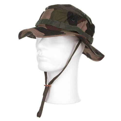 Bush hoed met muskietnet French camo - Maat XXL, Caravans en Kamperen, Kampeeraccessoires, Nieuw, Verzenden