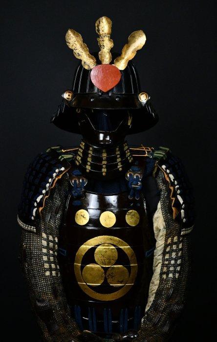 Yoroi volzet Samurai-harnas - Koper, Zijde, ijzer - Japan -, Antiek en Kunst, Antiek | Overige Antiek