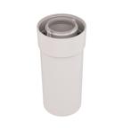 UbiFit Verlengbuis Push-Fit Conc PP/KS 60/100 500mm wit, Ophalen of Verzenden, Nieuw