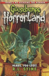Goosebumps HorrorLand: Heads, you lose by R.L Stine, Boeken, Overige Boeken, Gelezen, Verzenden