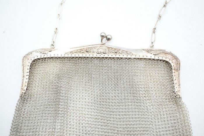 Figuur - Chainmail bag - .833 zilver, Antiek en Kunst, Antiek | Goud en Zilver