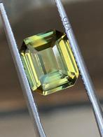 1 pcs Groen, Geel Alexandriet - 3.04 ct - Gemological, Sieraden, Tassen en Uiterlijk, Edelstenen, Nieuw