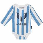 Rompertje Messi (light bue/white), Kinderen en Baby's, Babykleding | Maat 74, Nieuw, Nacht- of Onderkleding, Messi, Verzenden