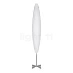 Foscarini Havana Vloerlamp, body aluminium/lampenkap wit, Verzenden, Nieuw