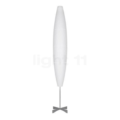 Foscarini Havana Vloerlamp, body aluminium/lampenkap wit, Huis en Inrichting, Lampen | Vloerlampen, Nieuw, Verzenden