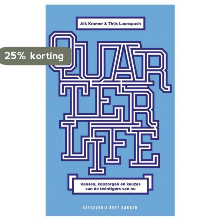 Quarterlife 9789035138889 Thijs Launspach, Boeken, Psychologie, Gelezen, Verzenden