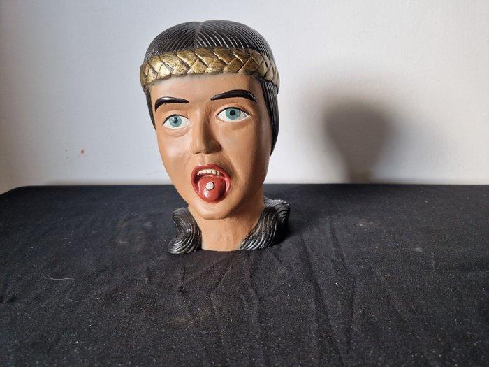 ORIGINELE INTEC GAPER 37 - sculptuur, APOTHEEK - 21 cm -, Antiek en Kunst, Curiosa en Brocante