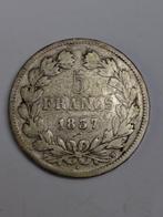 Frankrijk. Louis Philippe I. 5 Francs 1837-W, Lille (Zonder