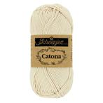Scheepjes Catona - 10g - 505 Linen - Haakgaren / Breigaren, Hobby en Vrije tijd, Ophalen of Verzenden, Nieuw, Breien of Haken