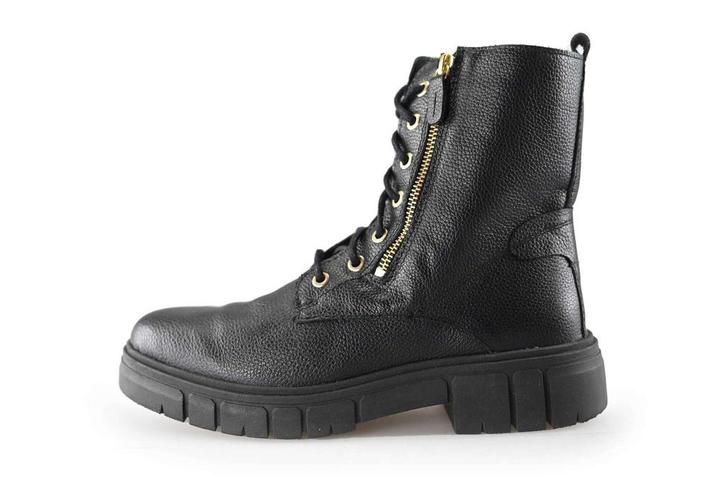 Feyn Veterboots in maat 39 Zwart | 10% korting, Kleding | Dames, Schoenen, Zwart, Zo goed als nieuw, Overige typen, Verzenden